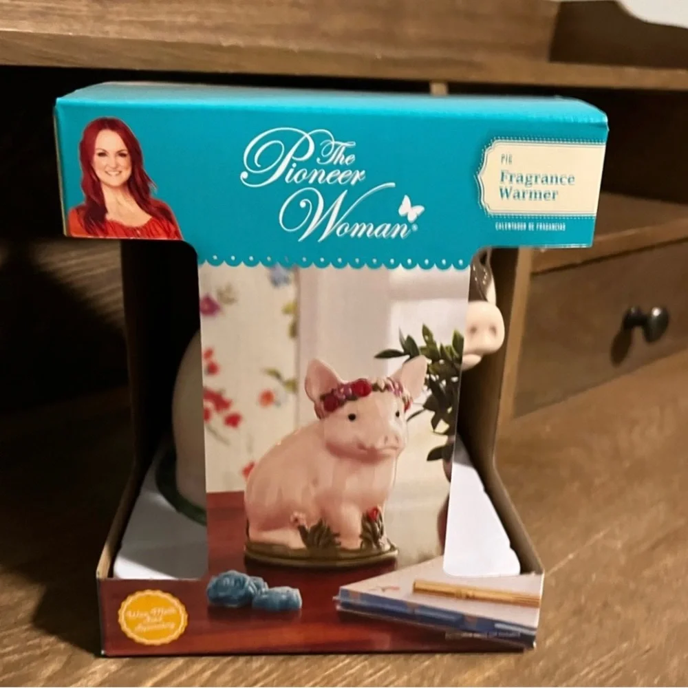 🌺 New Pioneer Woman Pig Shaped Full Size Fragrance Wax Warmer - Picture 4 of 5